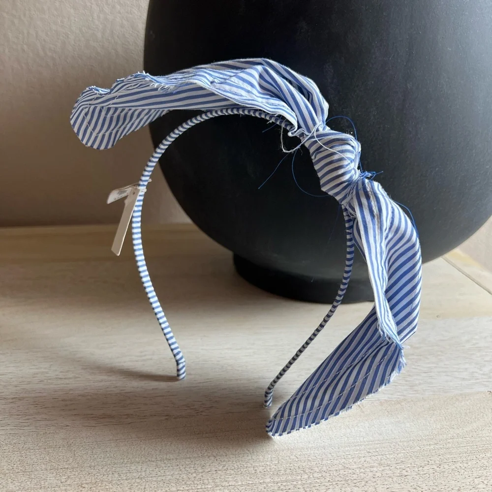 J. Crew Crewcuts Striped Bow Headband